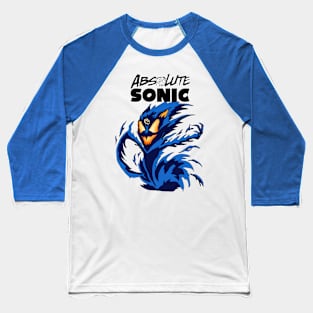 Absolute Sonic - Blue Baseball T-Shirt